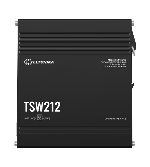 TSW212 – Spravovaný ethernetový prepínač