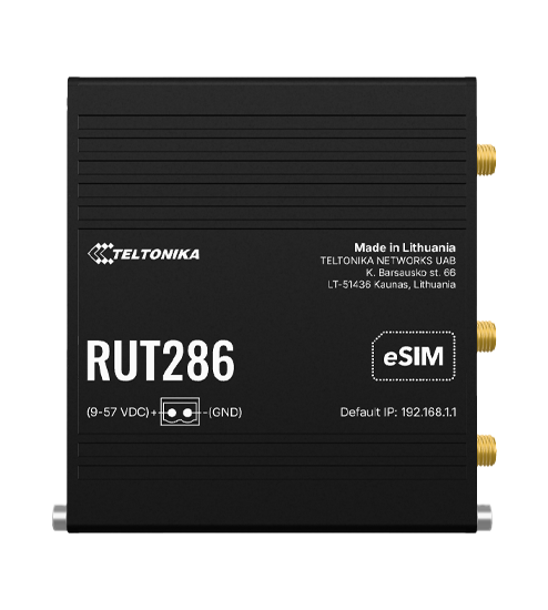 RUT286 – Priemyselný globálny Lte Cat 4 smerovač