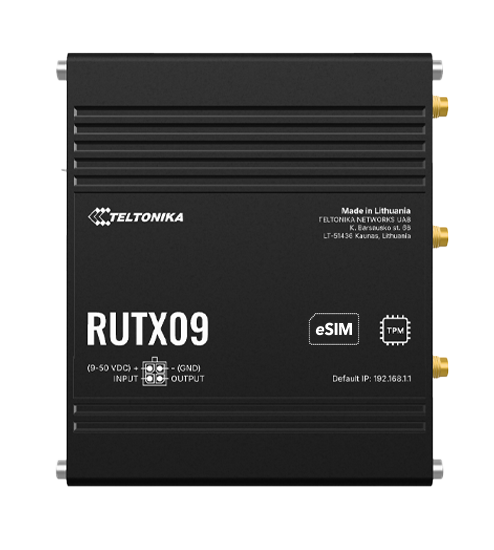 RUTX09 – Priemyselný mobilný smerovač