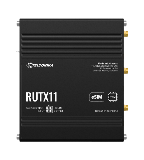 RUTX11 – Priemyselný mobilný smerovač