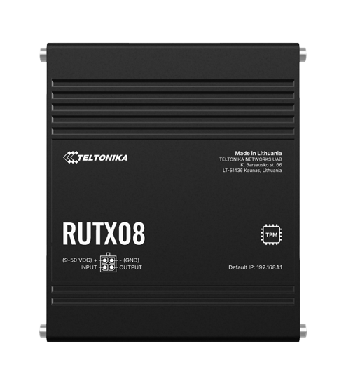 RUTX08 – Priemyselný ethernetový smerovač