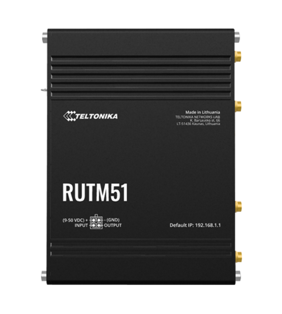 RUTM51 – Priemyselný 5G smerovač