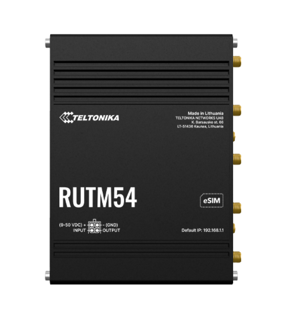 RUTM54 – 5G smerovač s modemom Telit