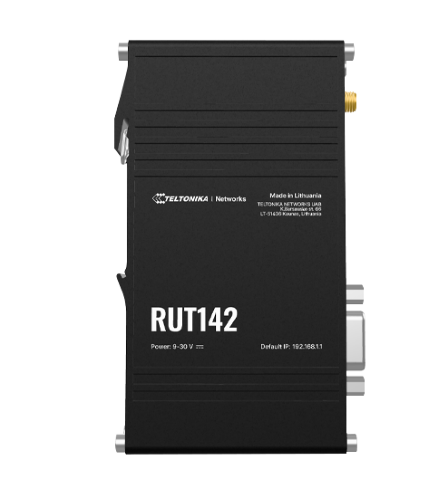 RUT142 – Priemyselný RS232 smerovač