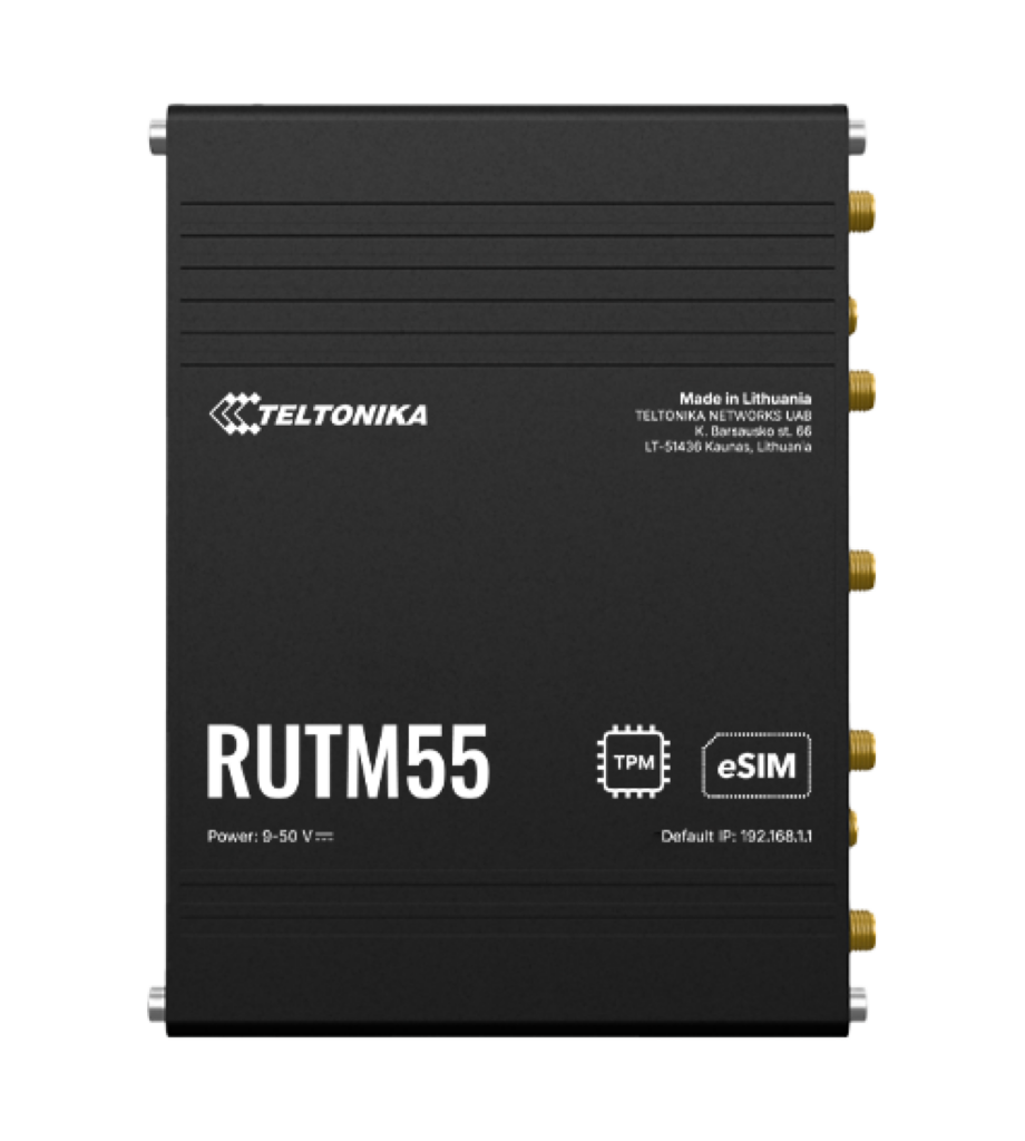 RUTM55 – Priemyselný 5G smerovač