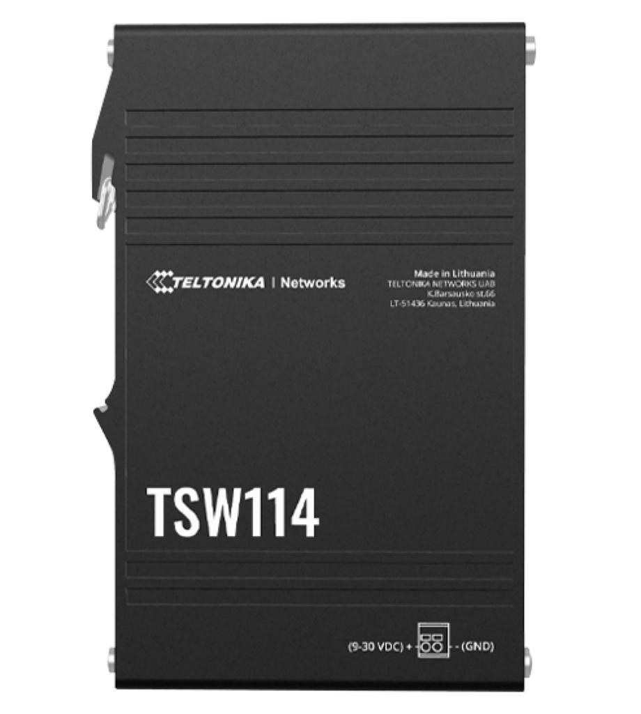 TSW114 – Gigabitový DIN lištový Ethernetový prepínač