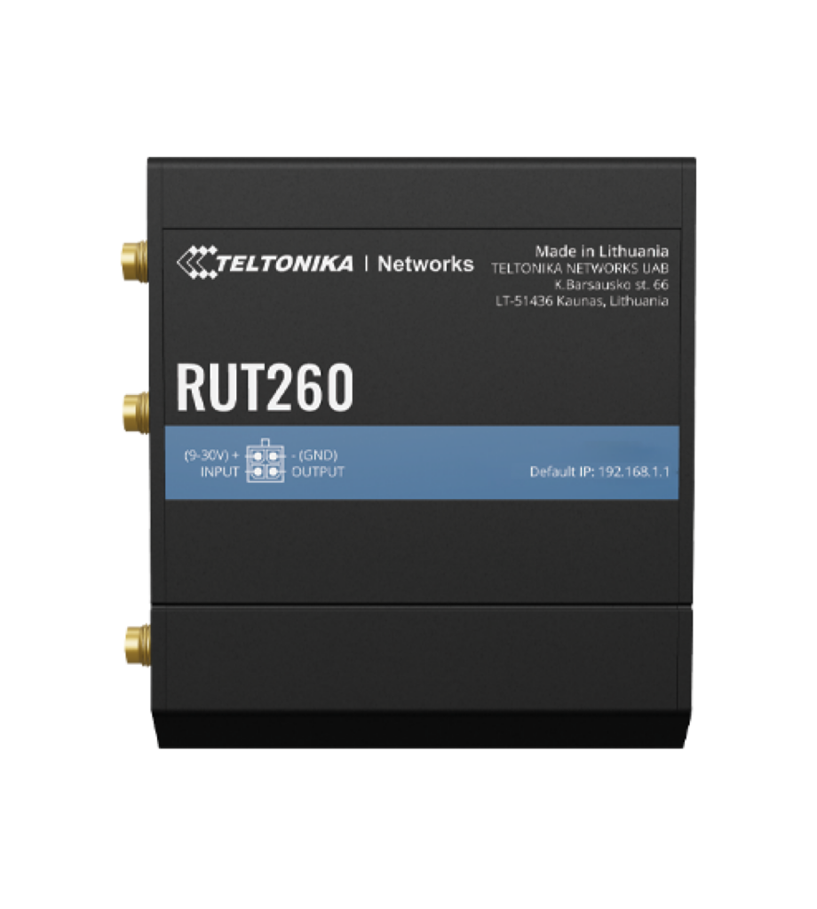 RUT260 – LTE Cat 6 mobilný smerovač