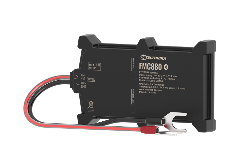 FMC880 – Vodotesný vysokopresný GNSS tracker batériovo napájaný s 4G LTE Cat 1