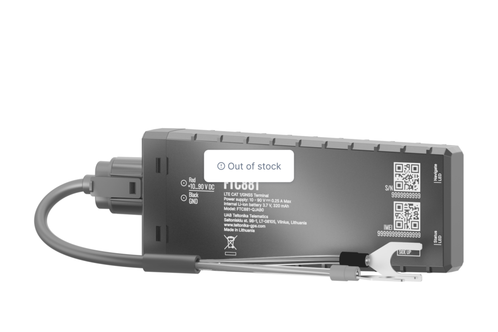 FTC881 – Vodotesný vysokopresný GNSS sledovač batériou napájaný 4G LTE Cat 1