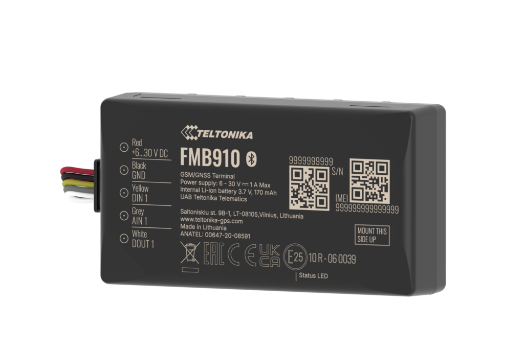 FMB910 – 2G sledovacie zariadenie na monitorovanie a ochranu flotily