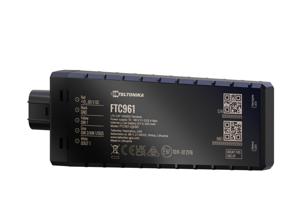FTC961 – Nepremokavý GPS tracker s vysokou presnosťou GNSS a 4G LTE Cat 1