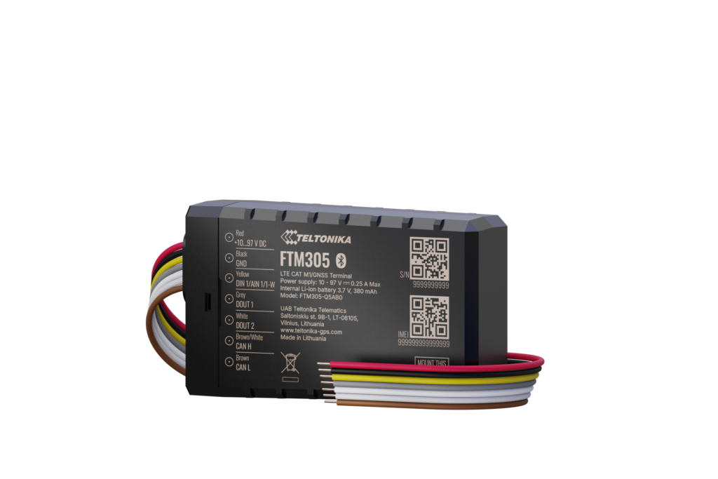 FTM305 – 4G LTE Cat M1 E-mobilné zariadenie s podporou 10-97 V