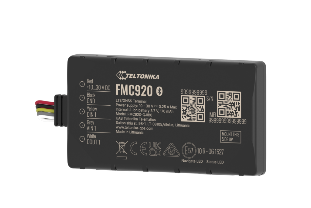 FMC920 – Najpredávanejší kompaktný GPS tracker s 4G