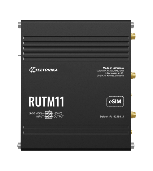 RUTM11 – Priemyselný 4G LTE smerovač