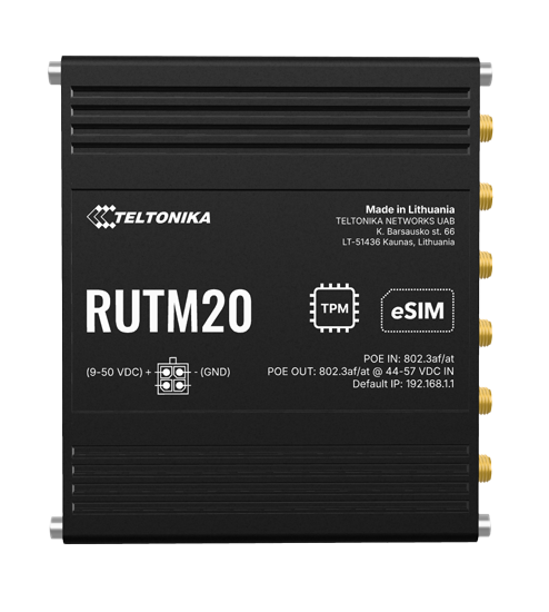 RUTM20 – Kompaktný 5G smerovač