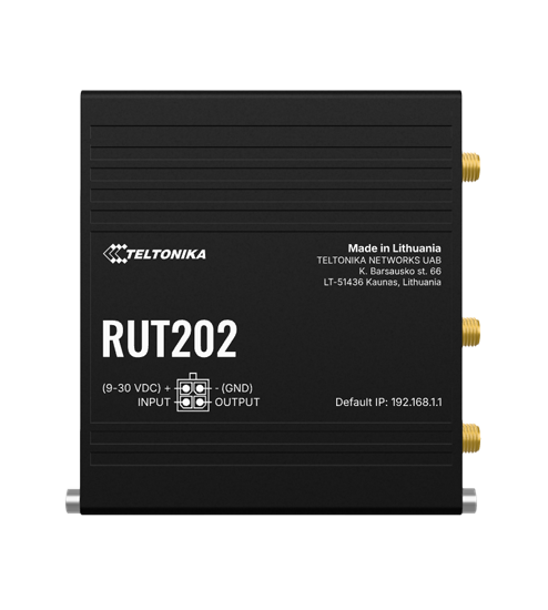 RUT202 – Kompaktný priemyselný Dual Sim router