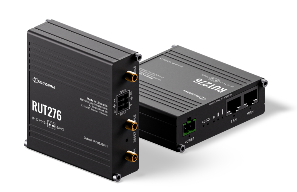 RUT276 – Kompaktný router Redcap 5G